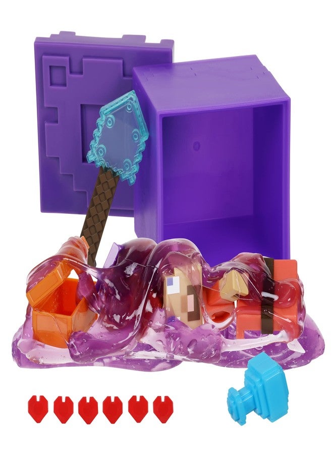 تريجير X مجموعة Treasure X Minecraft Caves & Cliffs المتعددة. شخصيات عالم ماينكرافت. استخرج، اكتشف، واصنع مع 10 مستويات من المغامرة و12 شخصية من شخصيات التعدين والحرف لجمعها. عبوة من قطعتين - Image 1